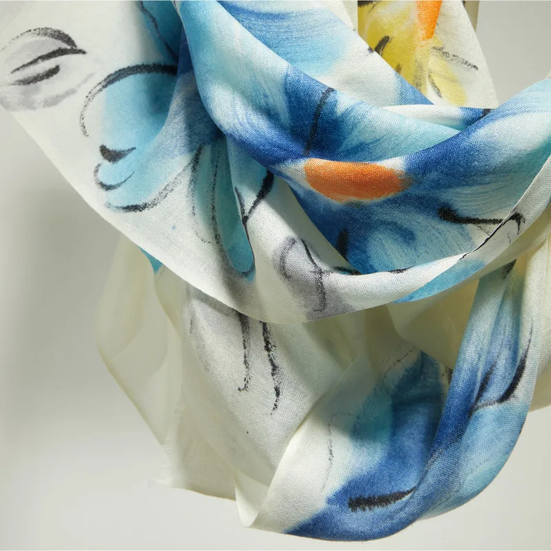 Прямые поставки от производителя из Внутренней Монголии 80 шерстяных шарфов