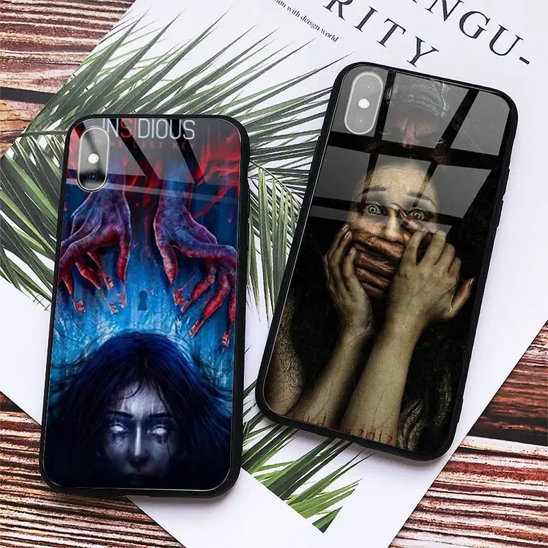 

Insidious Suspenseful horror movie Phone Case Tempered glass For iphone 6 7 8 plus X XS XR 11 12 13 PRO MAX mini