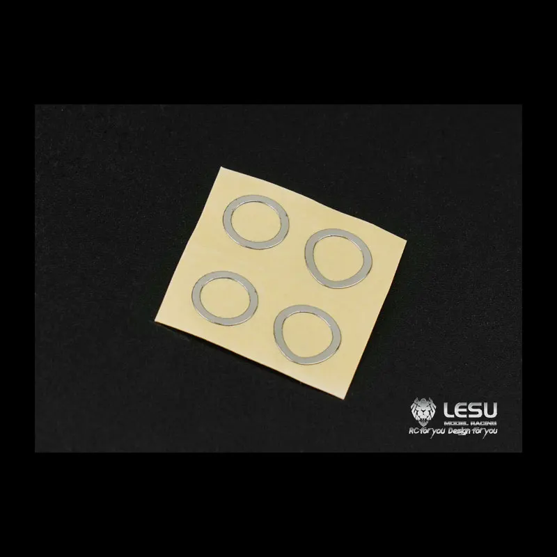 LESU R620 наклейка на фару 1/14 Тамия DIY RC трактор Sca грузовик K019 16 TH04837|Детали и