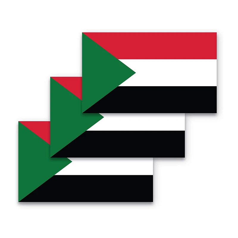 

Palestine Flag Bumper Stickers 3 Pieces Are Made of Durable Waterproof Material, Motorcycle Helmet Trunk Stickers, Auto Parts