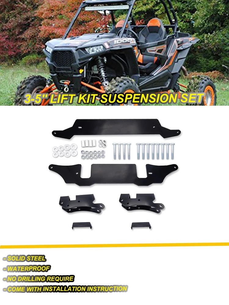 Передняя и задняя подвеска 3-5 дюймов Лифт комплект Посадка Polaris RZR 1000 XP/XP-4