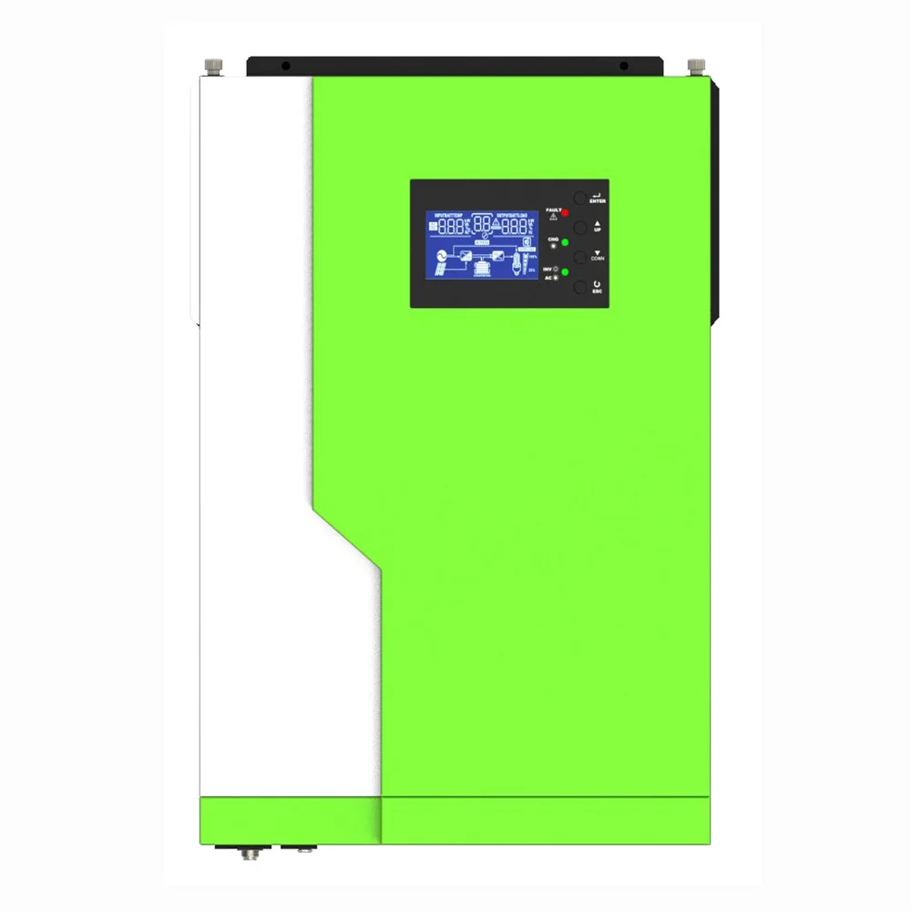 

5.5kw hybrid solar inverter with mppt charge controller 100a