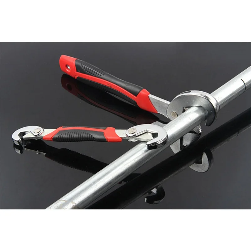 2 шт Многофункциональный универсальный гаечный ключ с регулируемой рукояткой