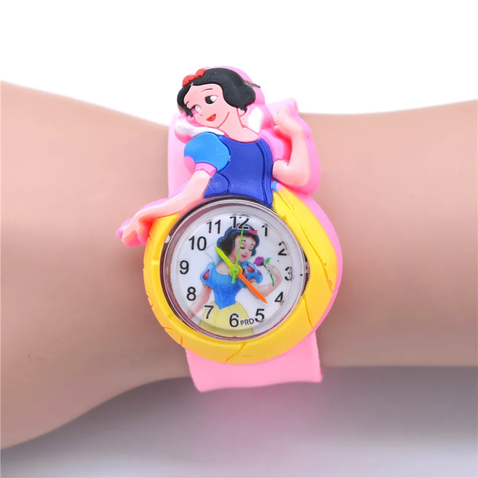 Princess Watches Детские часы для девочек, красивые часы с единорогом для девочек и мальчиков, детские пластиковые часы, детские наручные часы - Цвет: Princess Watches