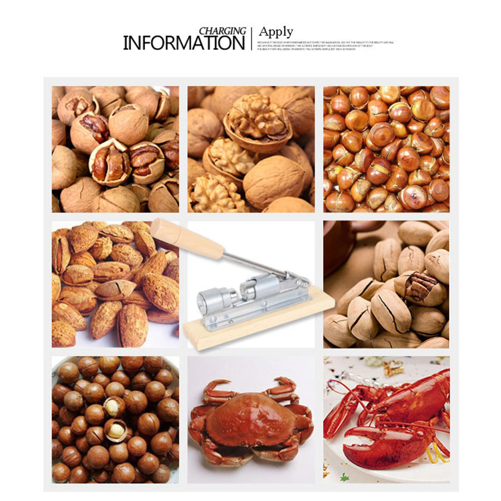 Бытовые кухонные щипцы для орехового ореха | Дом и сад