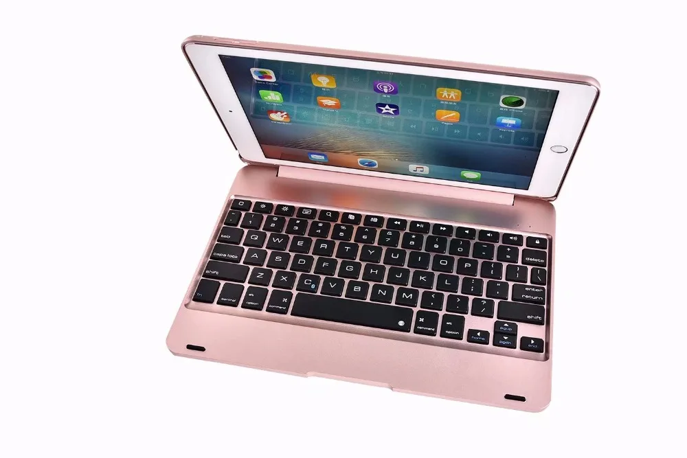 Топ Флип-клавиатура для Apple iPad 9,7 5-го 6-го поколения Bluetooth клавиатура чехол для iPad Air 1 2 5 6 Pro 9,7 чехол