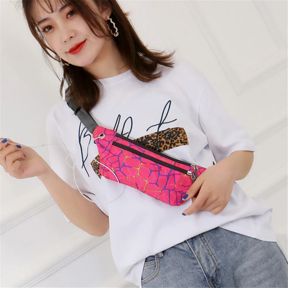 Повседневная Женская и мужская многофункциональная сумка на пояс для спорта