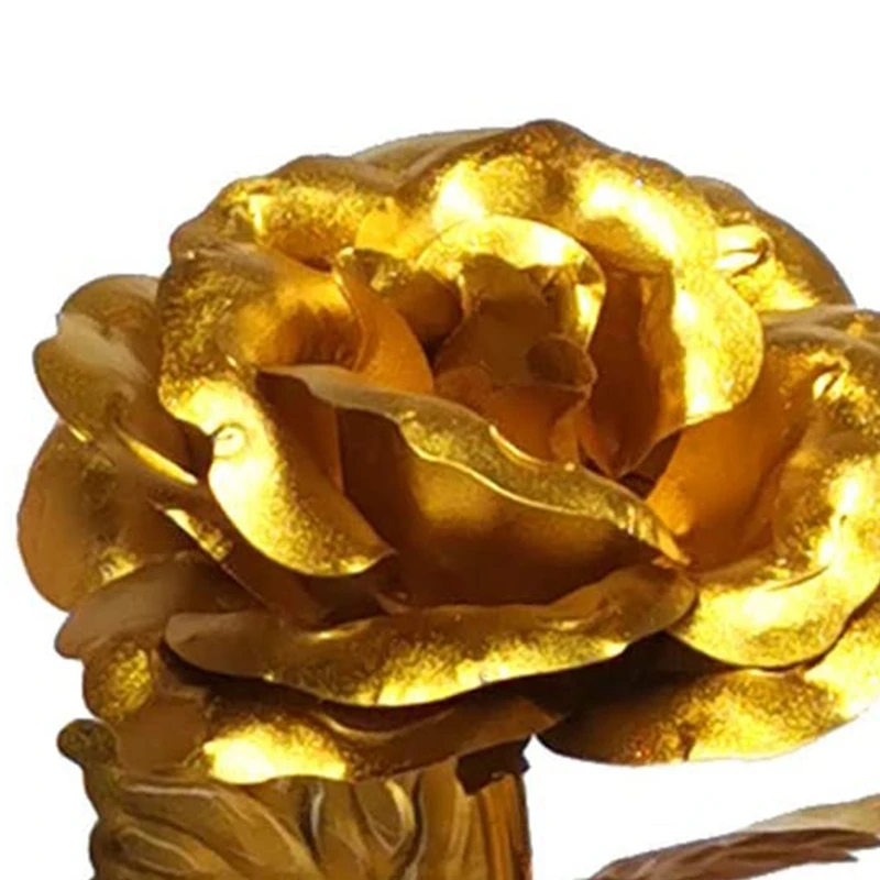 

Rose Flower Bouquet,Artificial Gold Foil Rose,Rose Valentines Day,Romantic Present for Her on Mothers Day/Anniversary