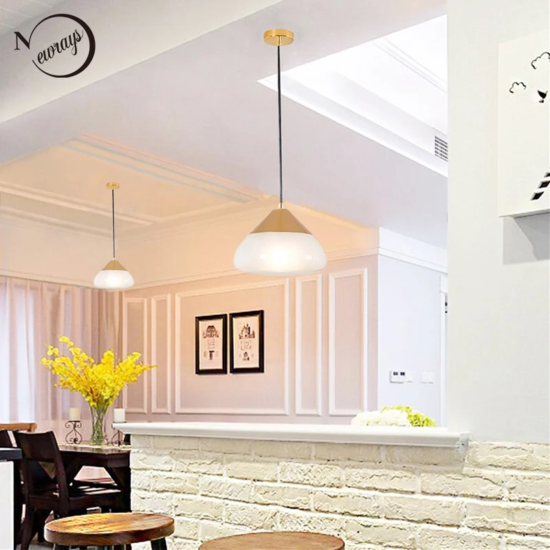 Скандинавские постсовременные минималистичные стеклянные подвесные