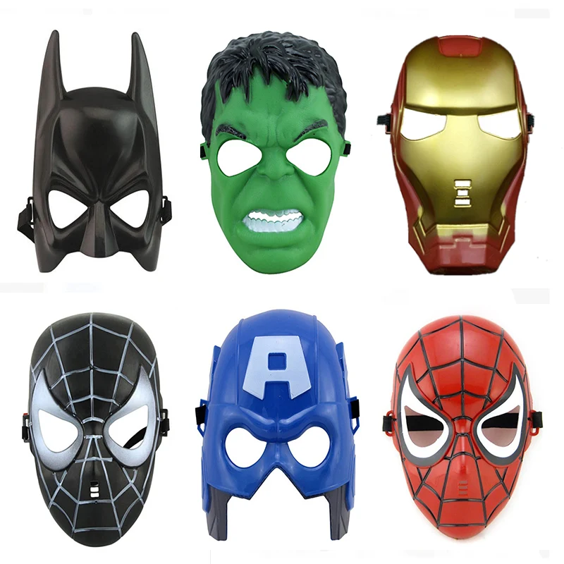 Маска на Хэллоуин для детей и взрослых маска супергероя Капитан Америка Халк