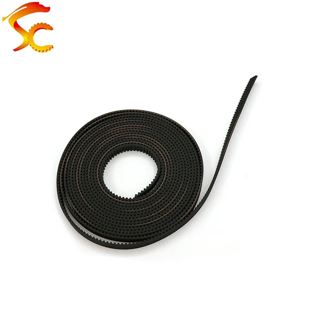 Резиновый Ремень ГРМ GT3 с открытым концом шириной 9 мм для лазерной гравировки