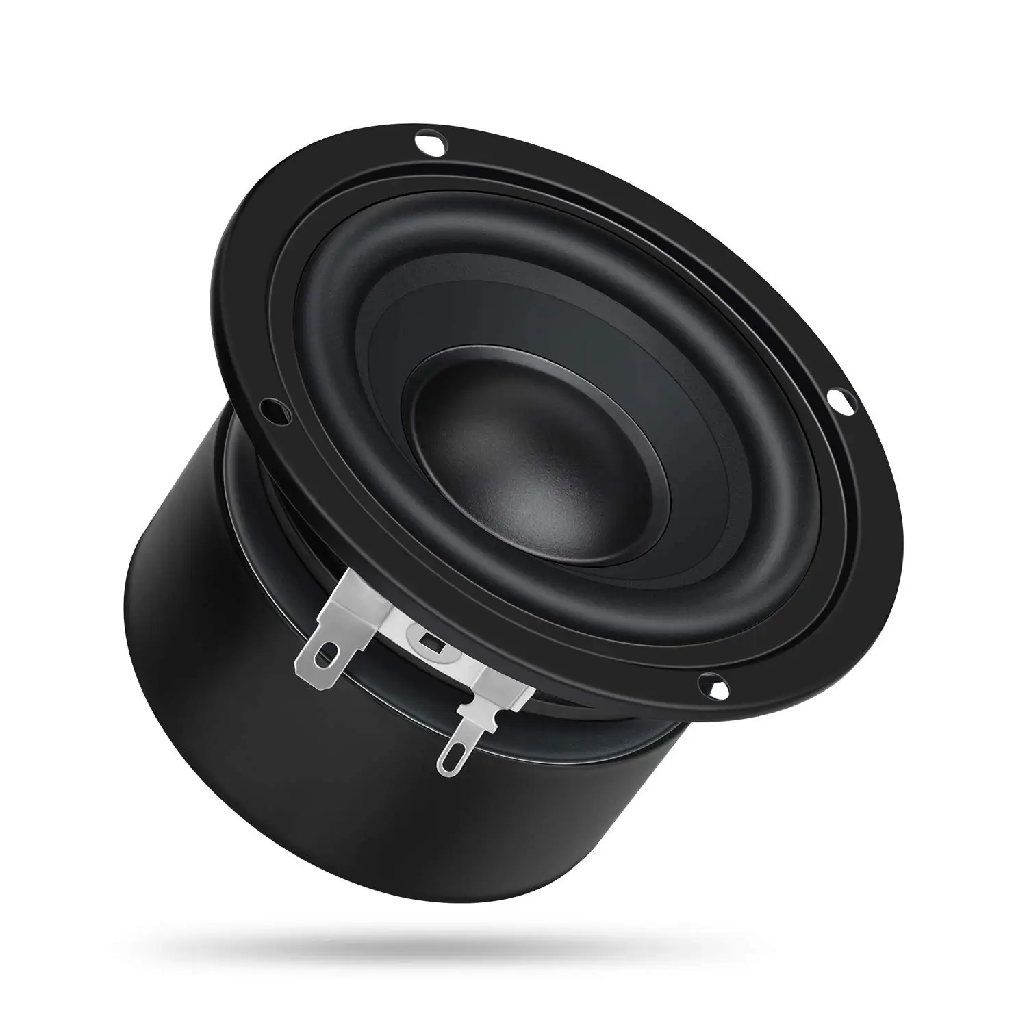 

DROK 4 Inches 4 Ohm Audio Speakers, 40W Anti-magnetic Car Stereo speakers, 87dB High Sensitivity Thumping Metal wall plate