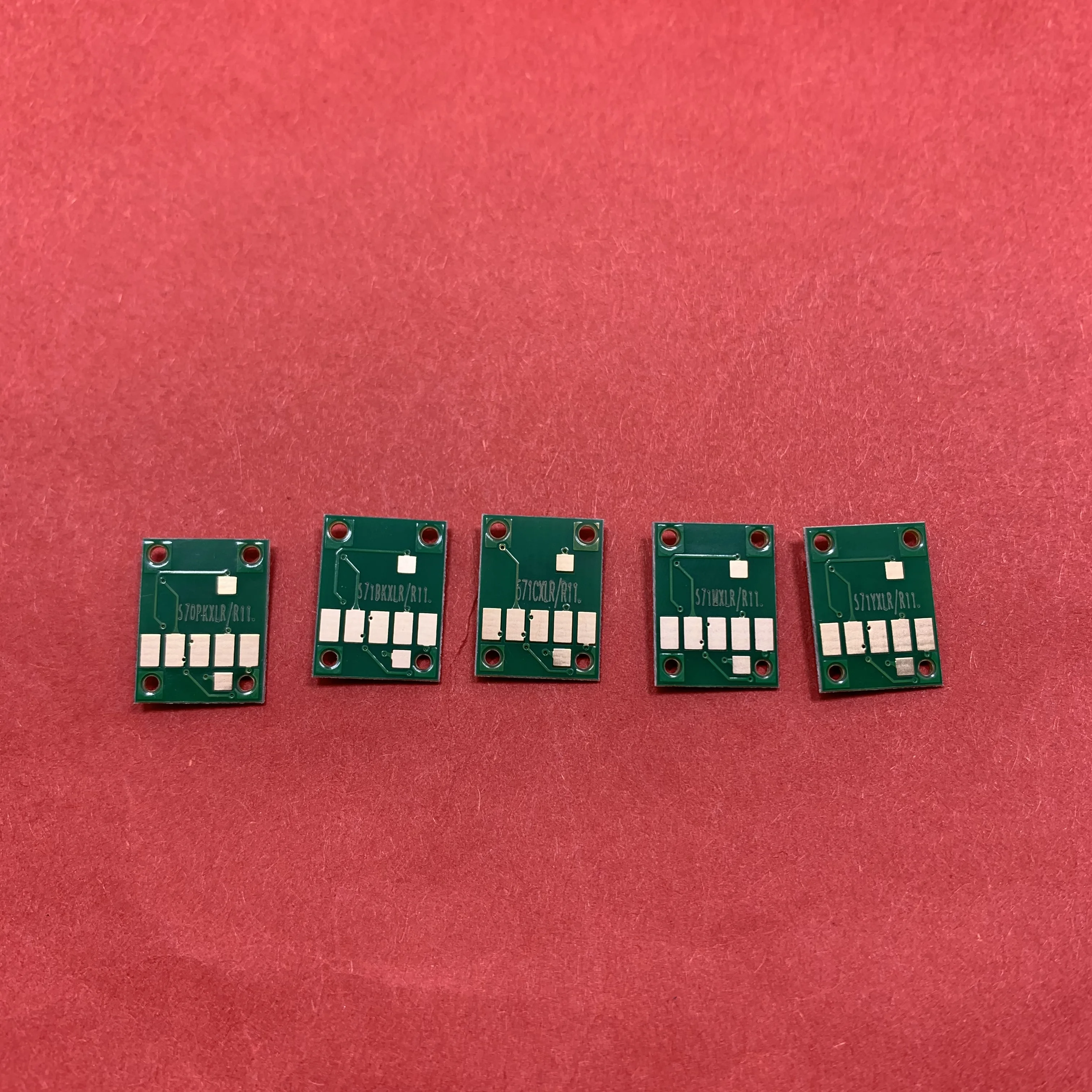 

YOTAT 5pcs permanent chip PGI-570XL PGI-570 CLI-571 for Canon PIXMA MG5750 MG5751 MG5752 MG5753 MG6850 MG6851 MG6852 printer