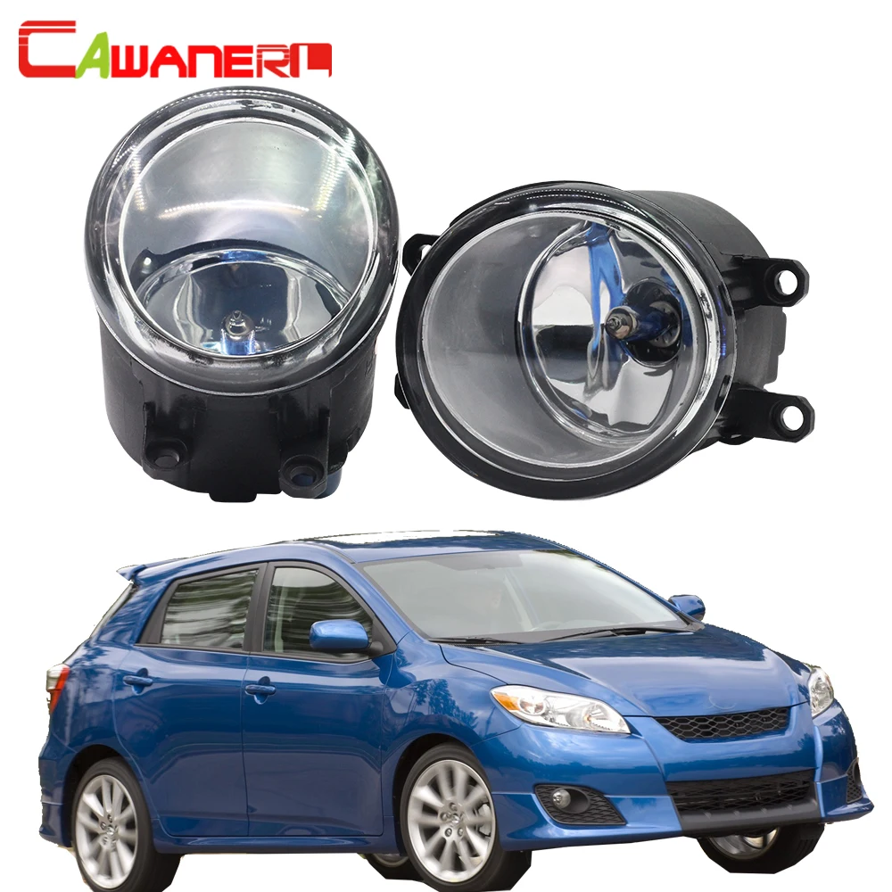 

Cawanerl 2 Pieces 100W Car Halogen Fog Lamp Daytime Running Light DRL High Power For 2008-2013 Toyota Matrix