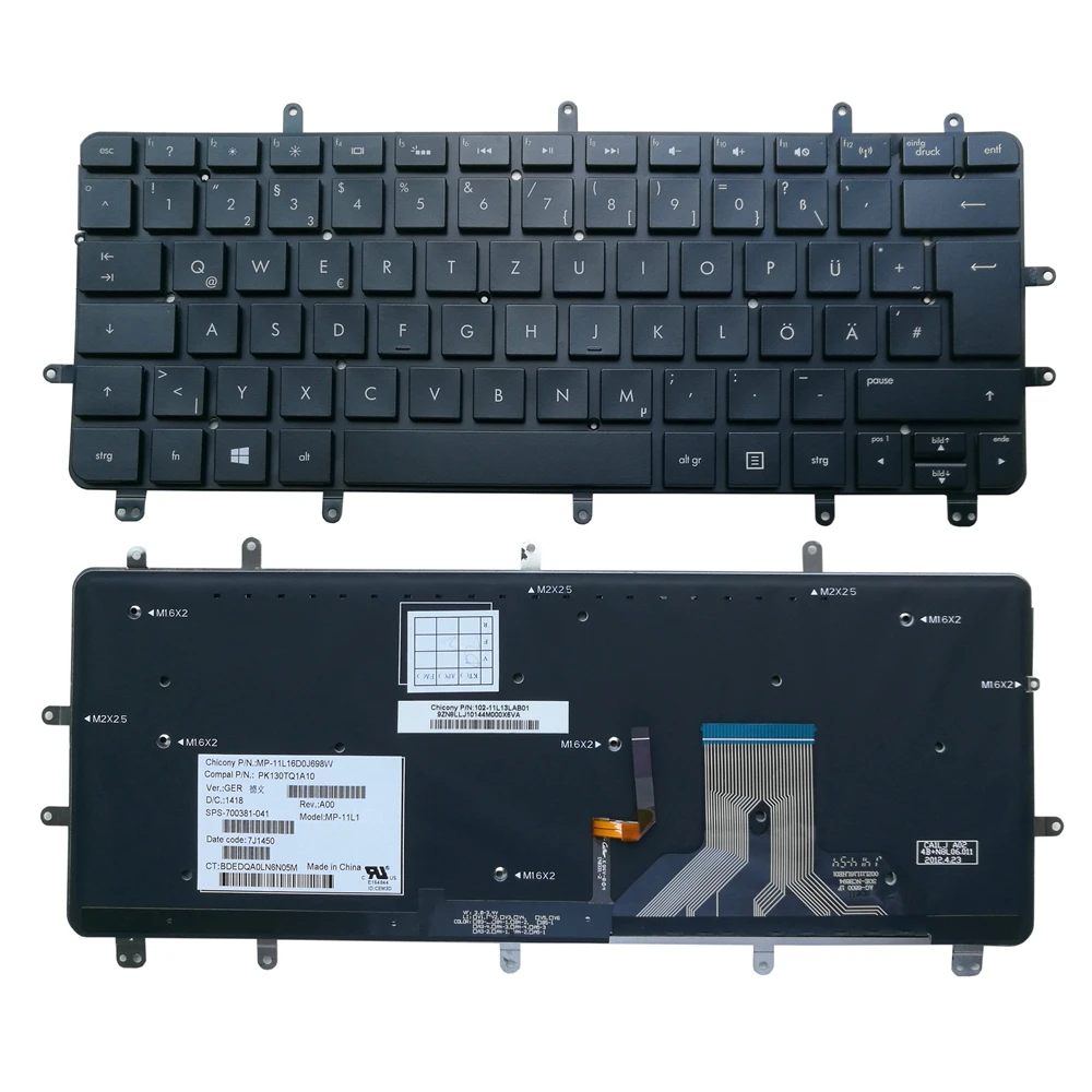 OVY AR BE FB GR IT LA SP Клавиатура для ноутбука HP for ENVY Spectre XT Pro ультрабук 13-2000 XT13 с