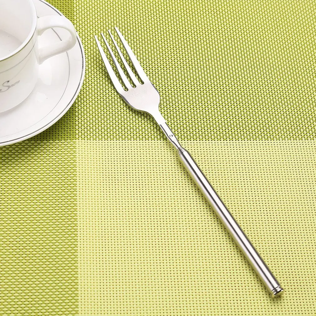 Creative Extendable Fork Stainless Steel Telescopic Kitchen Tool |