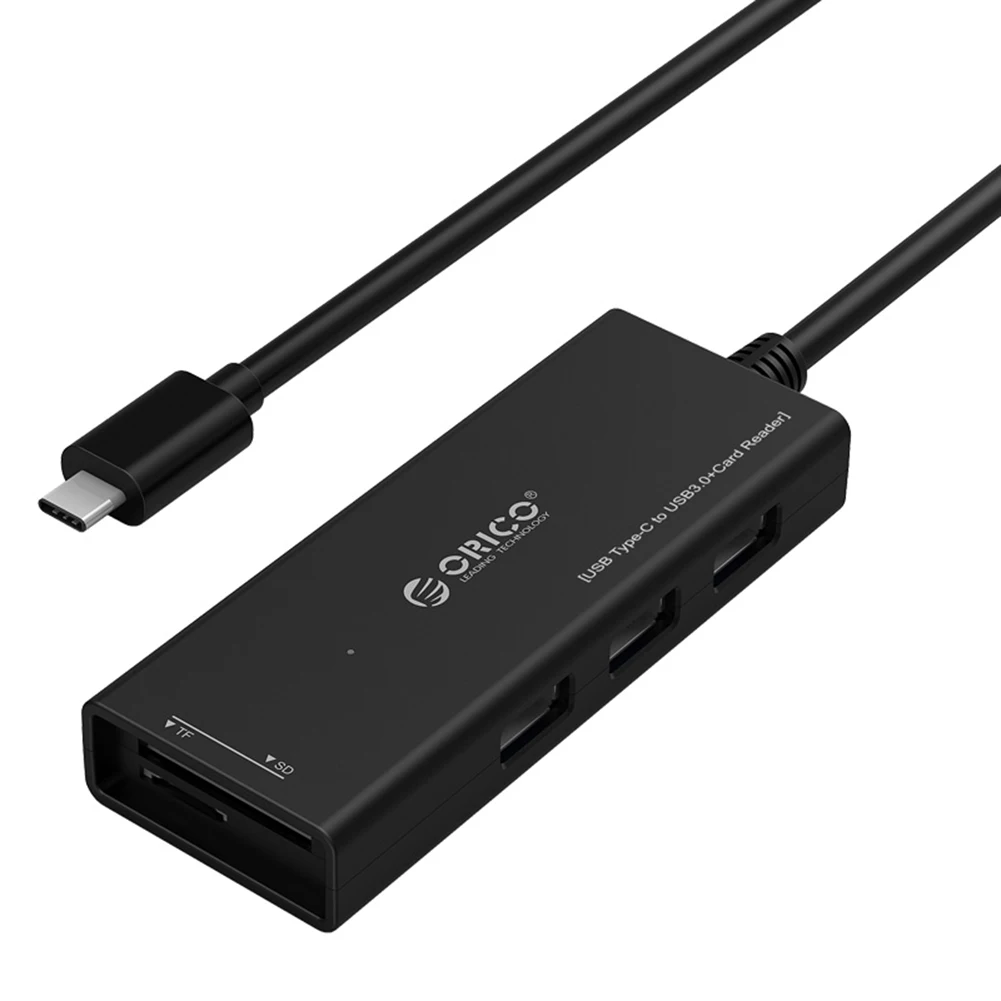 

USB-разветвитель ORICO CH3SF 2-в-1 с поддержкой TF-карт, USB 3,0, 5 Гбит/с