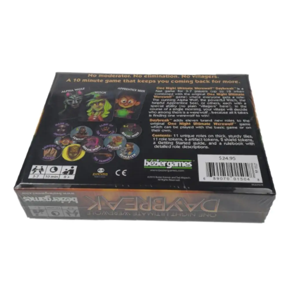 Одна ночь Ultimate Werewolf alien настольные игры оборотни для дома вечерние английские версии карты игра для детей Подарки