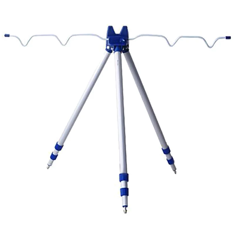 60-120cm Telescopic Fishing Rods Tripod Stand Rest for Sea Beach Coarse Shore Pier Tackle |