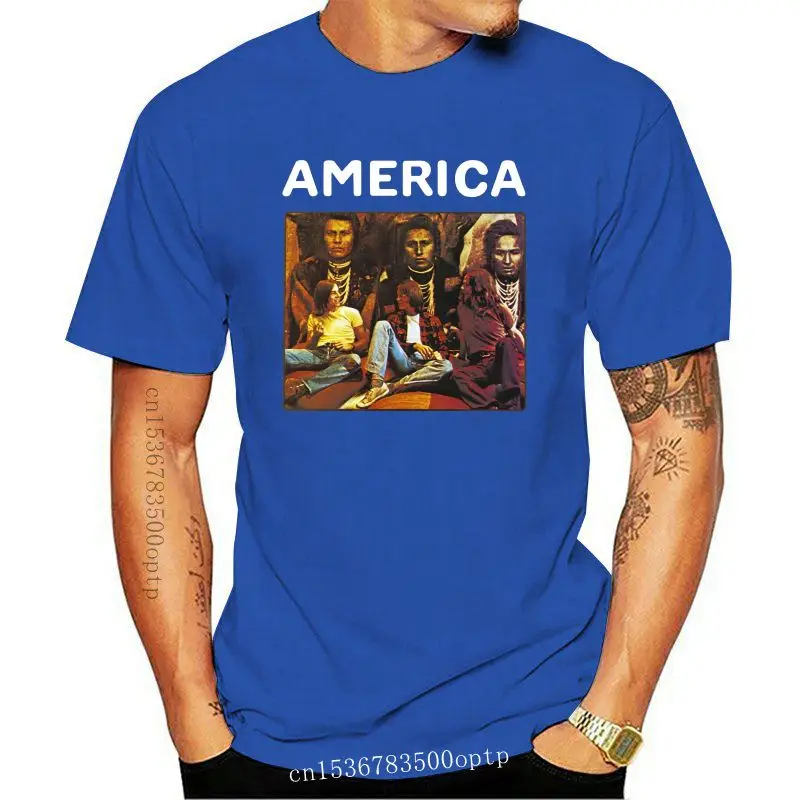

Мужская черная футболка NEU America Album Rock Band