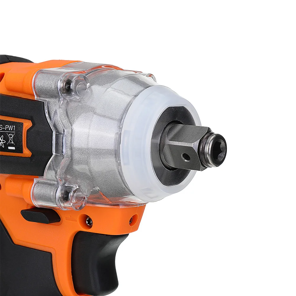 

Brushless Cordless Electric Impact Wrench 320N.m Power Tool 1/2 inch Wrench Compatible For Makita 18V Battery(Tool Only)