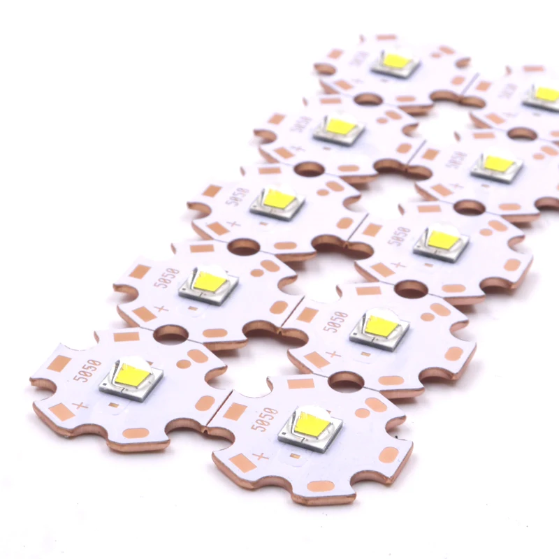 Luminus SST40 SST40.2 led etter 15 Вт 7000 к холодный белый на 16 мм/20 мм DTP медная плата с прокладкой