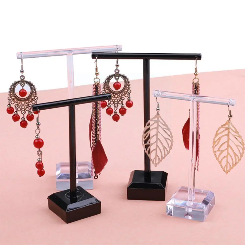 

Acrylic Earrings Storage Rack Female Household Vertical Display Earrings Ornaments Jewelry Rack Rack Display Accesories Sto G7e1