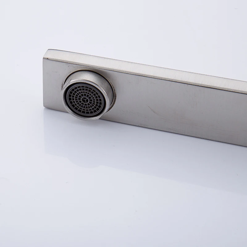 

Kitchen Faucets Stainless Steel Mixer Single Handle Single Hole Sink Tap