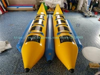 sell fun crazy water drag games 8 seat inflatable banana boat inflatable flying fish boat
