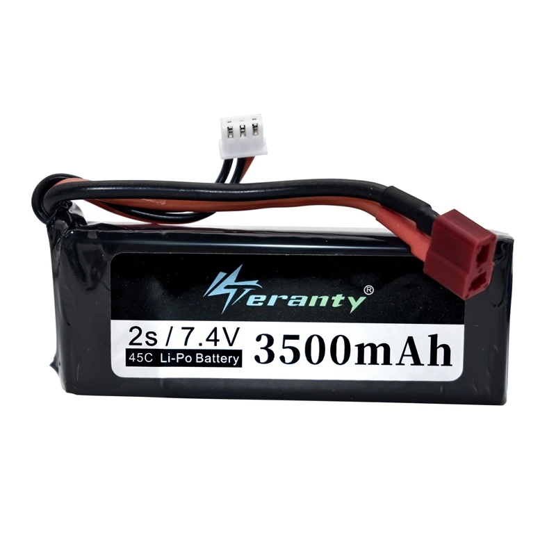 wltoys 144001 автомобиль 2s 74 v 3500mah lipo батарея м
