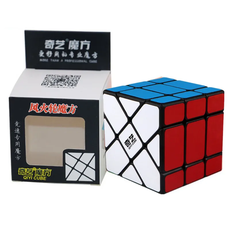 

Moyu Qiyi 3x3x3 Windmill magic cubes Professional speed and smooth Strange-shape Magic Cube adult game toy fun gift Cubo magico