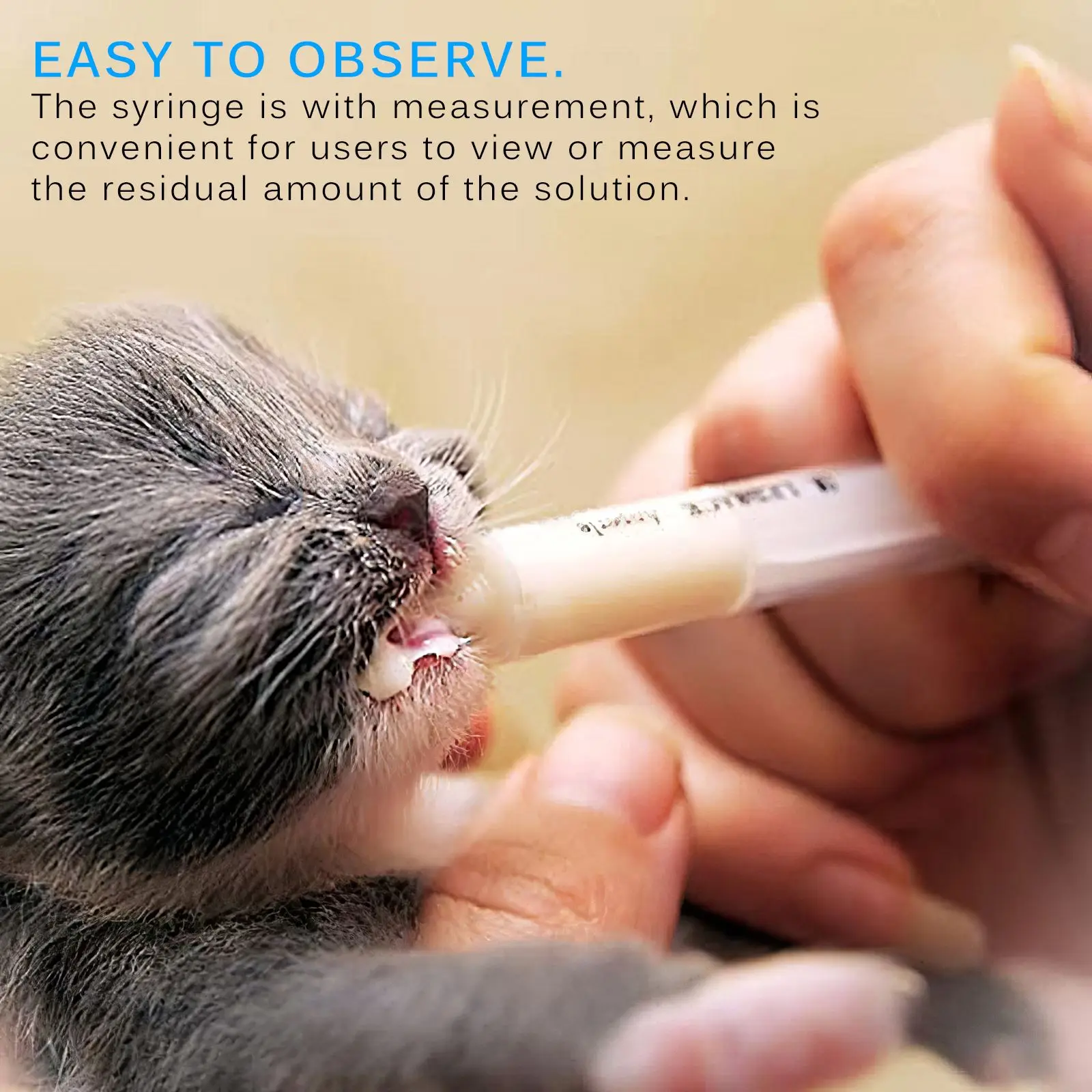 60 шт. 10 мл портативный шприц с коротким ртом ручным нажимом для измерения