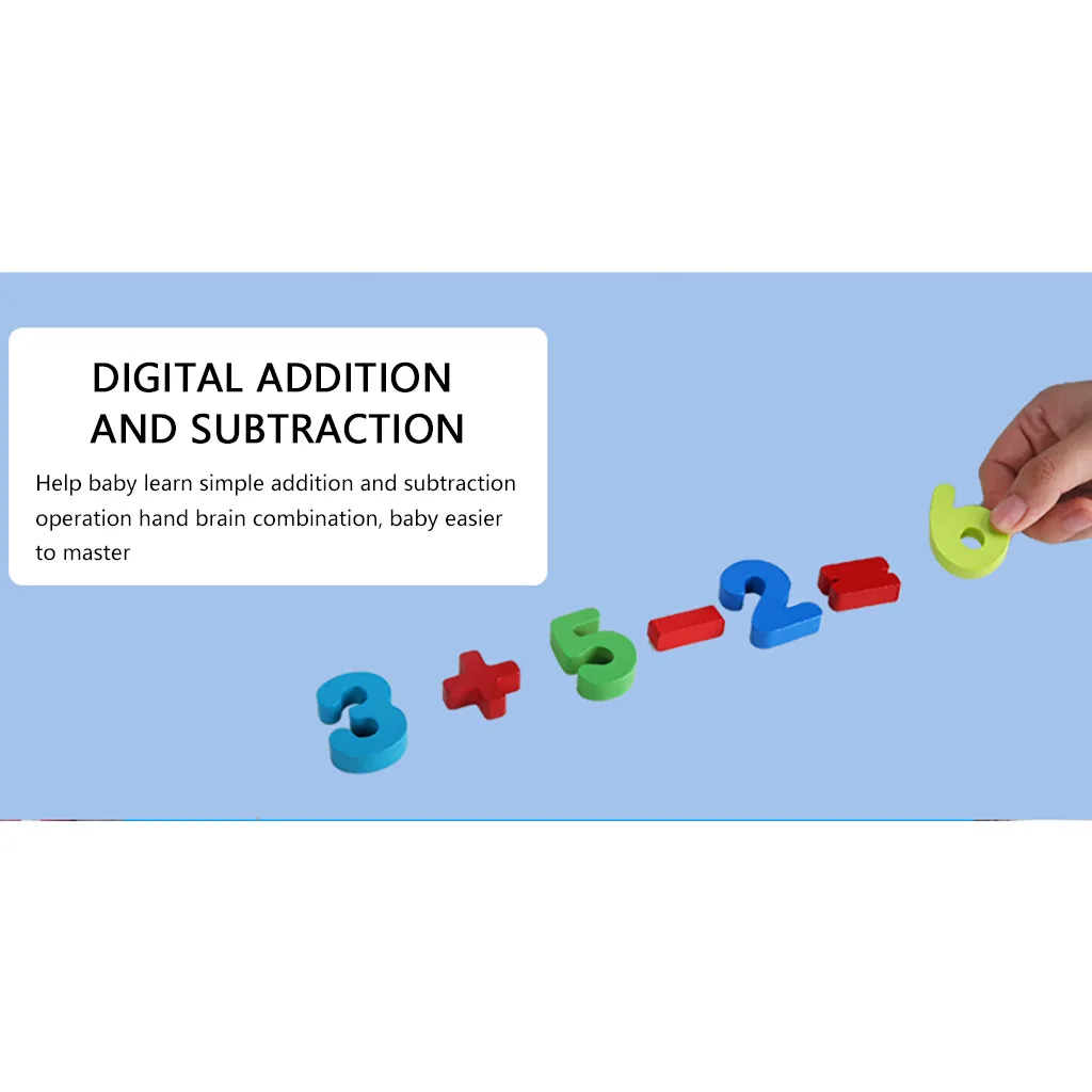 

Wooden Educational Toys For Kids Board Math Early Education Fishing Count Numbers Matching Digital Shape