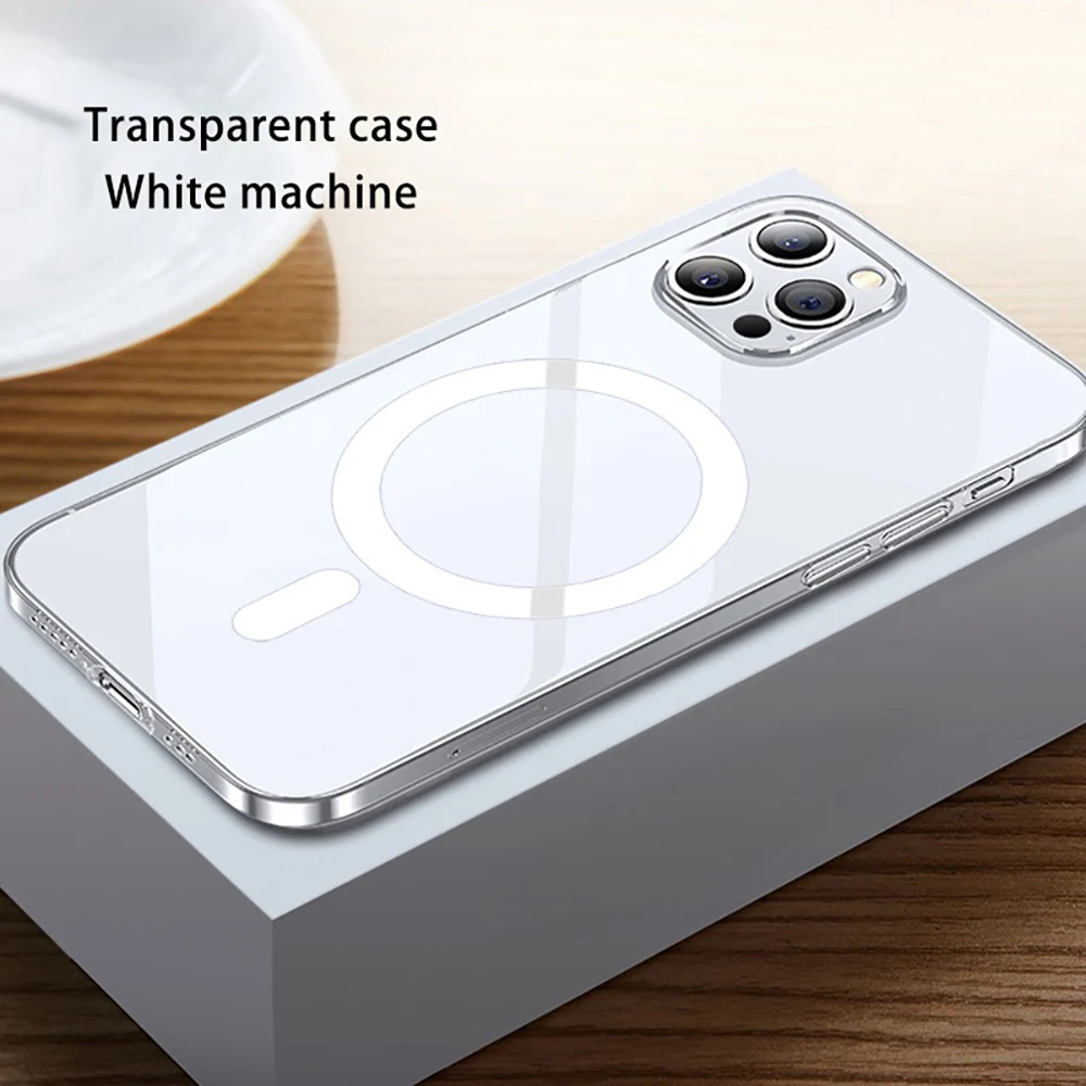 Защитный Магнитный чехол для iphone 12/12 mini/12 Pro/12 Pro Max поддержка магнитного