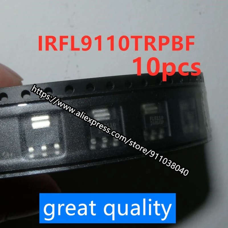 

10 шт./лот IRFL9110TRPBF MOS полевая трубка с эффектом IRFL9110 SOT-223 может быть прямой выстрел