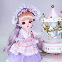 dbs 16 bjd little angel series mechanical joint body with makeup including scalp eyes clothes girls sd yosd gift toy girl