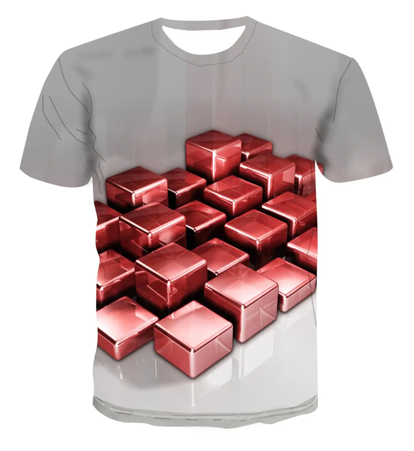 

2020 Fashion hot sale New Psychedelic t-shirt men's 3D T-shirt vertigo printed T-shirt short sleeve casual summer top s-6xl