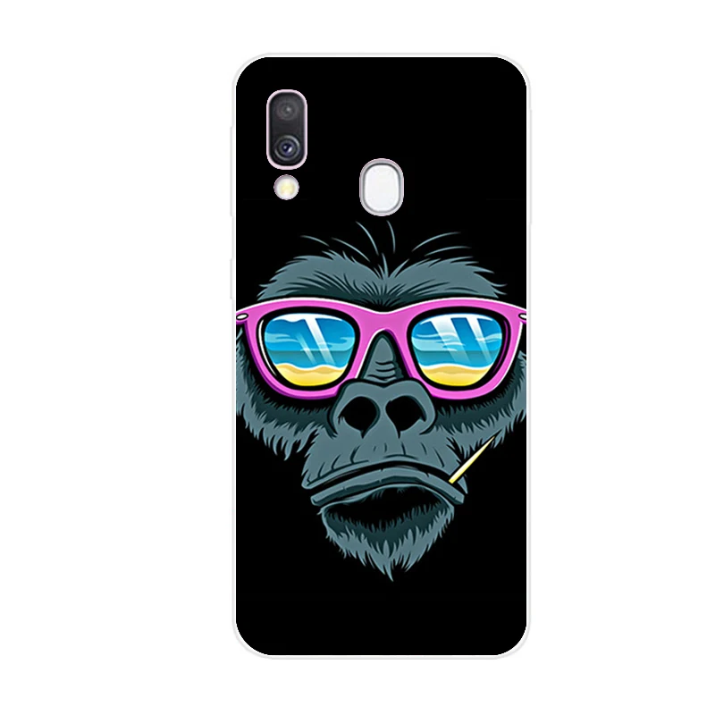 Чехол для samsung A40 Чехол Мягкий силиконовый чехол для телефона для samsung Galaxy A40 A 40 A405 SM-A405F A405F Мультяшные ракушки