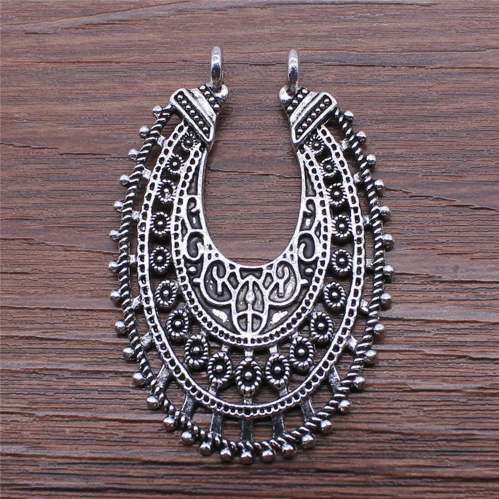 

2pcs 35x53mm Earring pendant for earring making connectors jewelry finding & components