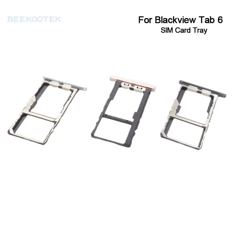 

Новый оригинальный держатель для SIM-карты Blackview Tab 6, слот для SD-карты, заменяемые аксессуары для Blackview Tab 6, планшетного ПК