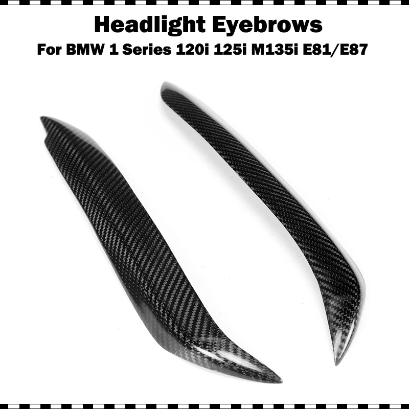 Брови для автомобиля из углеродного волокна BMW 1 серии хэтчбек 120i 130i 135i 2004 2011 год E81