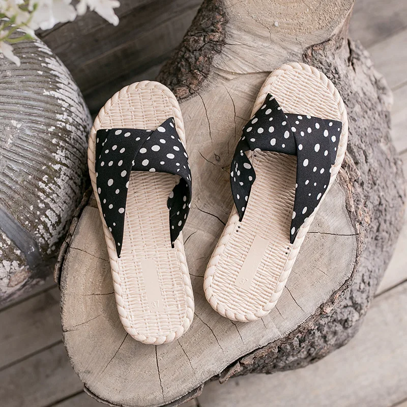 

Shoes Summer Clogs Woman Ladies' Slippers Luxury Slides Pantofle Beach Flat Designer 2021 Rome Rubber Basic PU Fabric Cotton