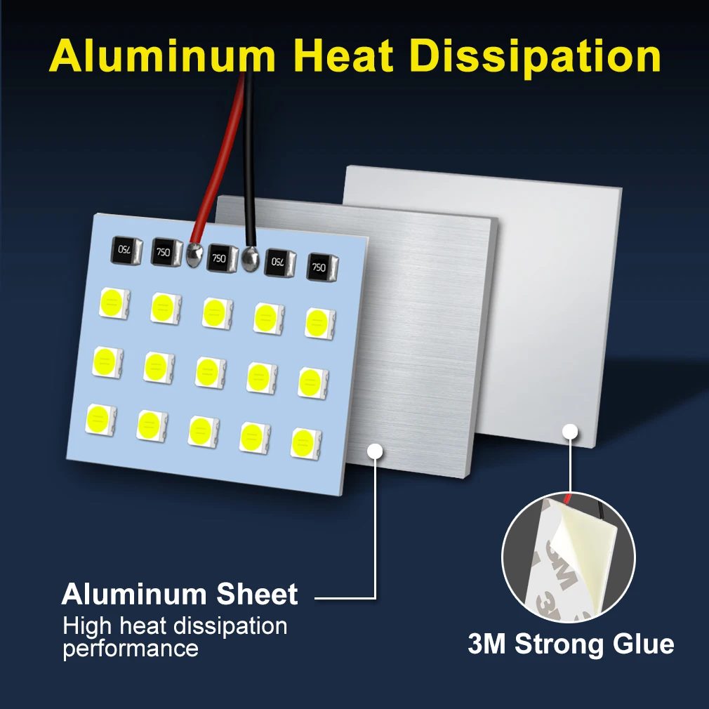 1 шт. высокое качество 3030 чипов панельный светильник супер яркий T10 W5W Led Ba9S C5W Festoon