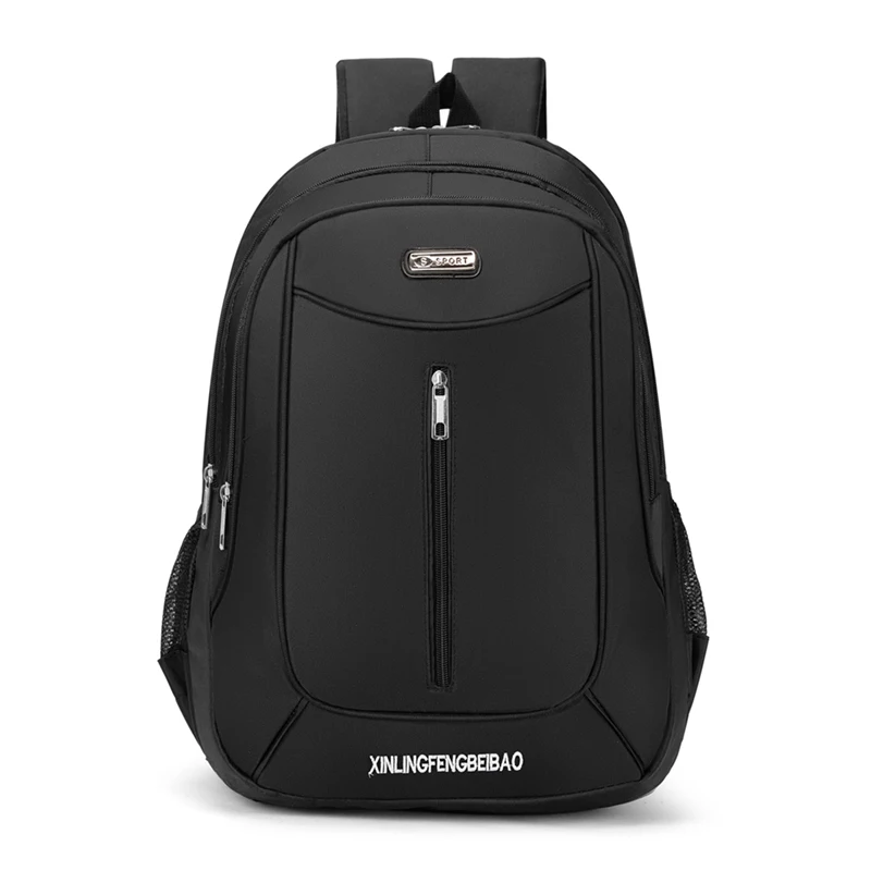 

Brand Business Backpack Men's LeisureTravel Bag Young Student School Bag Simple Fashion Couple Lightweight Laptop Back Pack