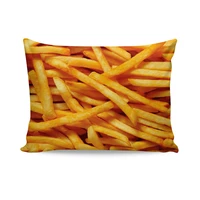 french friesdoritos 3d printed pillow case polyester decorative pillowcases throw pillow cover food