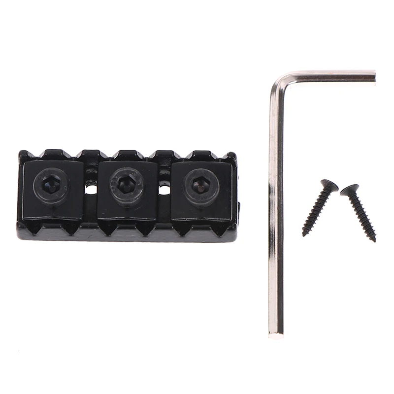 

4pcs/Set 43mm Electric Guitar String Pillow Double Electric Guitar Locking Nut String Lock With Wrench Guitar Parts & Acc