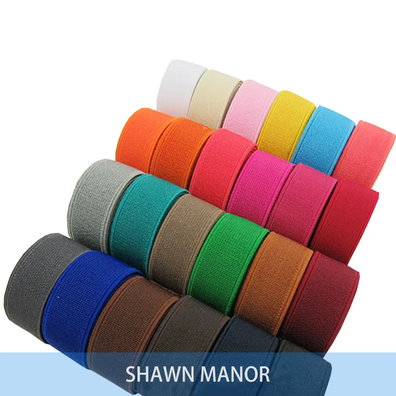 Лента эластичная цветная для шитья обуви/одежды 20 мм|elastic webbing band|elastic webbingwebbing band |