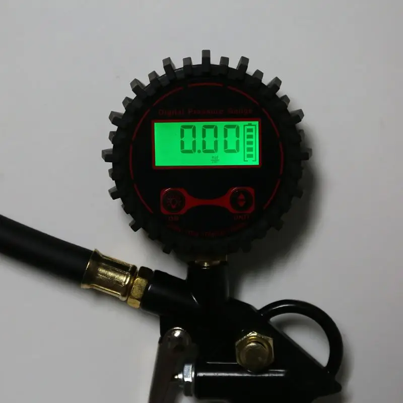 

Digital Car Tire Air Inflator Pressure Gauge Vehicle Bus 250psi with LED 203C