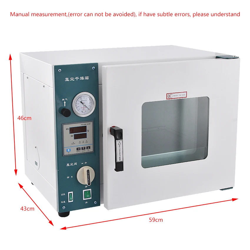 Электрическая интеллектуальная вакуумная сушильная печь 300 Вт Вакуумная для
