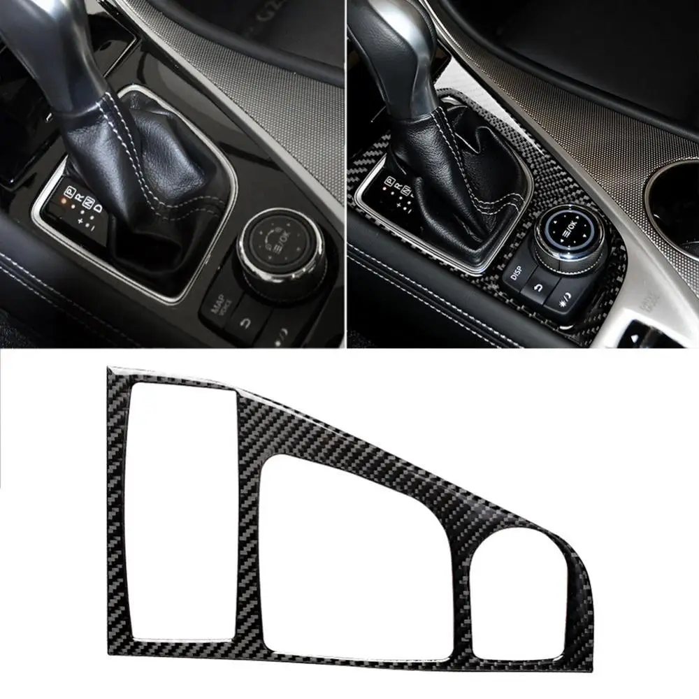 

Carbon Fiber Left Drive Car Gear Shift Panel Sticker Decoration for Infiniti Q50 Car Accessories